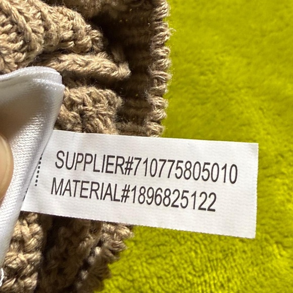 NWT Polo Ralph Lauren Men's Cotton Knit Crewneck Sweater  Light Brown Large - Picture 11 of 13